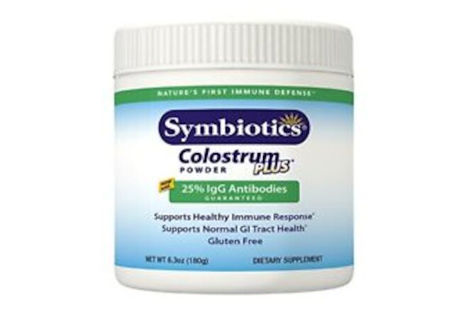 Colostrum Plus Powder Supplement for Immunity Support, 6.3 Ounces (180 g)