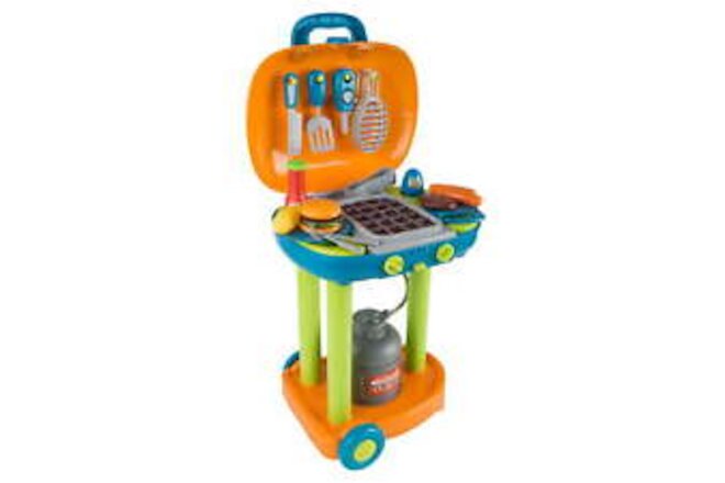 BBQ Grill Toy Set - Pretend Play Kids Dinner Play Set//
