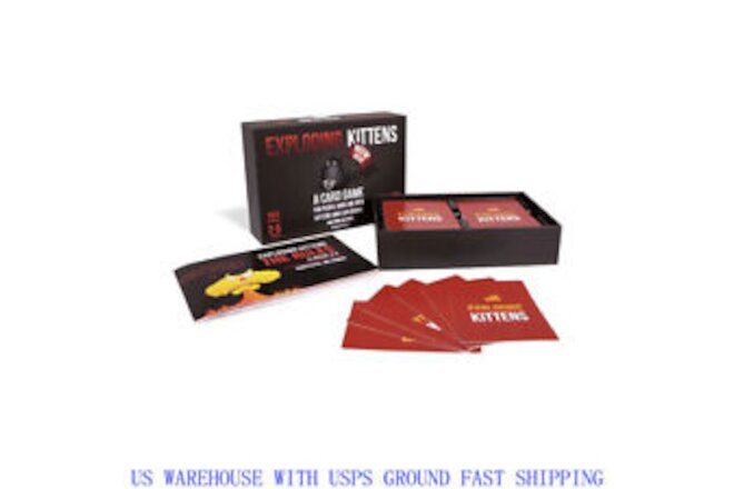 Exploding Kittens NSFW Deck Edition Card Game Ages 17+ Party Game 2-5 Players