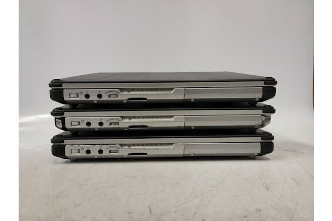 LOT OF 3 No OS or HD: Panasonic Toughbook i5-4300U @1.90GHz 4GB RAM DDR3