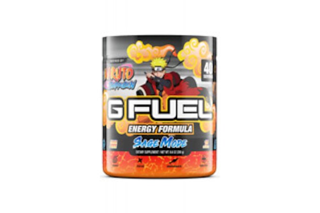 G Fuel Naruto's Sage Mode Energy Formula Powder - Pomelo/White Peach Flavor, 40