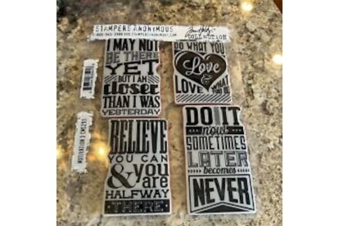 Tim Holtz Stampers Anonymous Motivation 3 CMS291