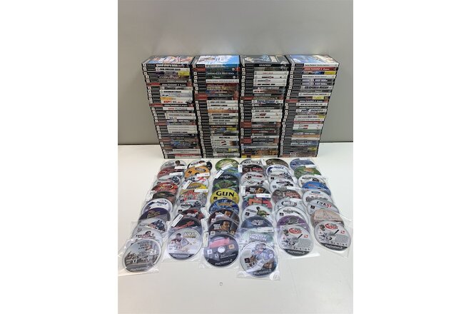 Lot of 180 - PlayStation 2 PS2 Games - Destroy All Humans 2, Midnight Club 2