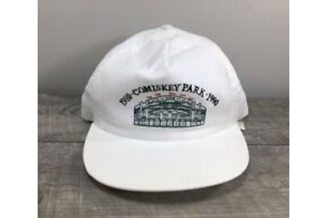 Vintage Comiskey Park NOS ANNCO Chicago White Sox Snapback Hat Cap 90s