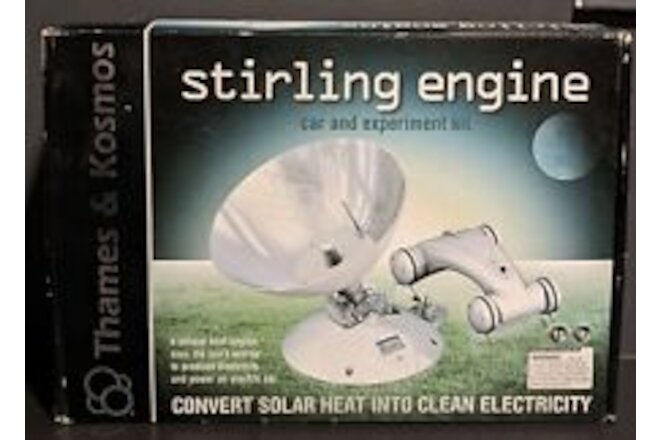 Thames & Kosmos Stirling Engine Car and Experiment Kit - 620325 - NEW