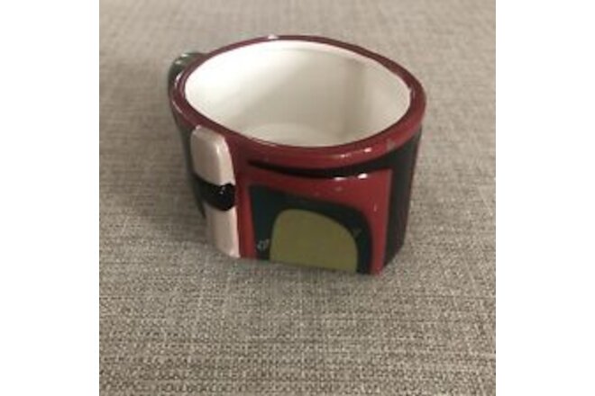 Mandalorian Helmet Ceramic Coffee Mug Star Wars Boba Fett New