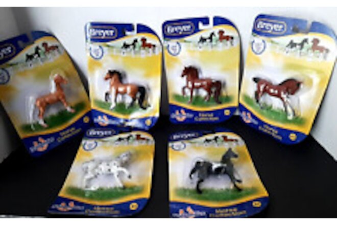 Breyer Stablemates Horse Collection Complete Set of 6 New