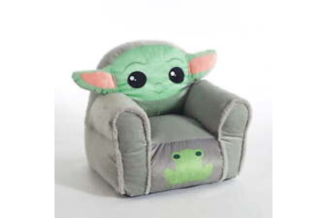 Star Wars The Mandolorian Baby Yoda Figural Bean Chair, Polyester