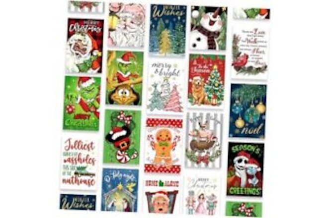 Christmas Cards Set-36 Pack Merry Christmas Greeting Cards Boxed Envelopes and