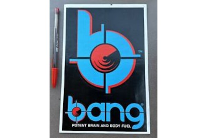 Bang Energy Drink Sticker Logo Sign Original 2 Stickers
