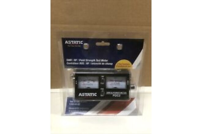 Astatic 302-PDC2 Compact 3-Function SWR & Power Field Strength Test Meter