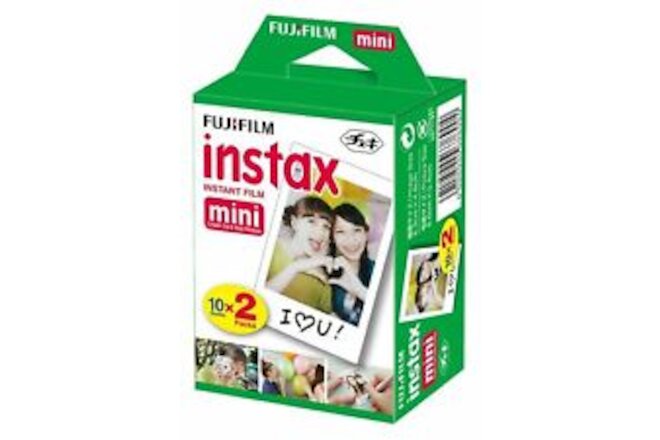Fujifilm instax mini Instant Film, 20 Sheets- Brand New - exp 05/25