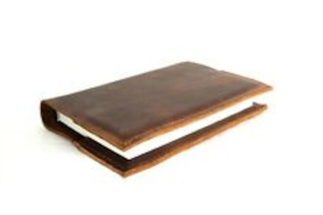 Journal Cover & Sketch Book Buffalo Hide Leather Handcrafted Bible Diary