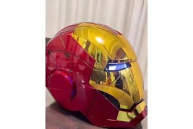AUTOKING Iron Man MK5 Mask Helmet Golden Ver.Wearable Voice-control COSPLAY