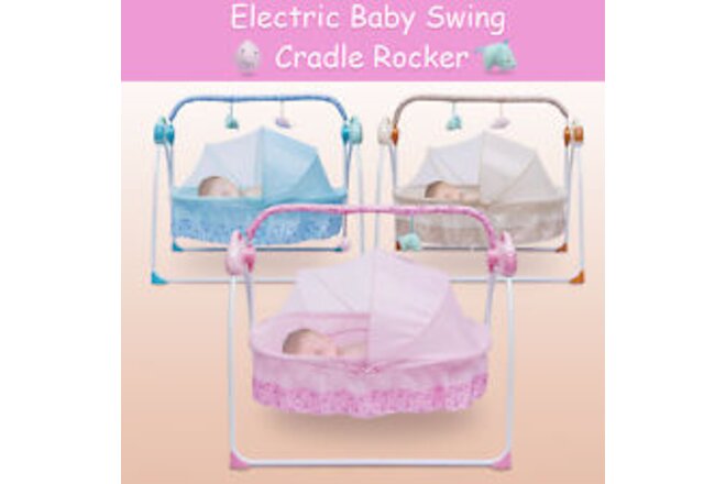 Bassinet Cot Crib Bedside Co Sleeper Newborn Bed Portable Cradle USA