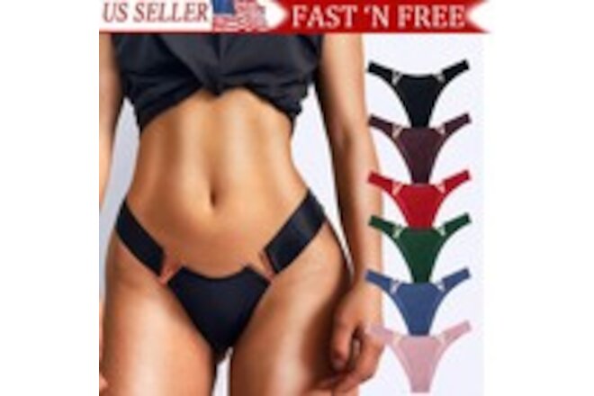 Sexy Women High Cut Thongs Lingeries Underwear Panties G-string T-back Nightwear