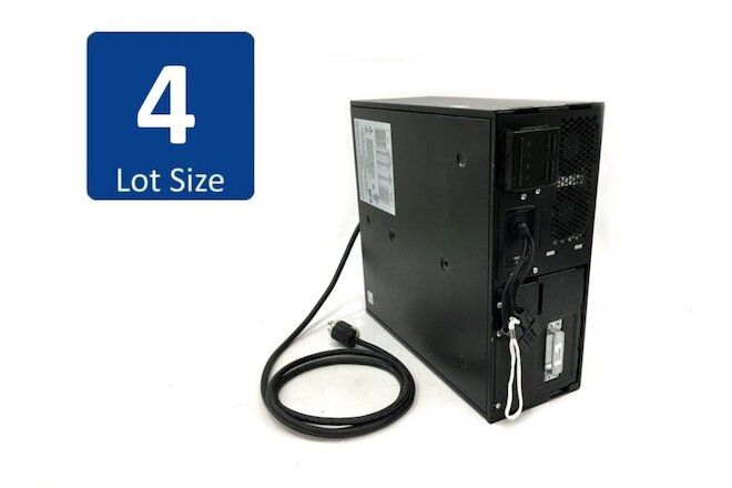Lot of 4 APC 4U Smart-UPS X 1.8k Watts 1.92kVA 100-127V Rack/ Tower SMX2000LVNC