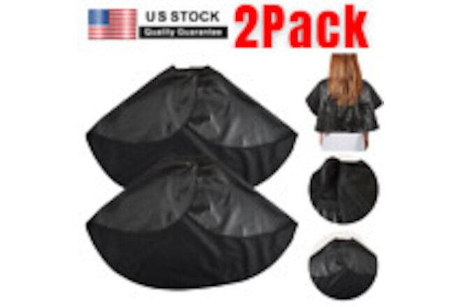2X Hair Coloring Cape Strong Waterproof Permanent Hairdressing Tool Multipurpose