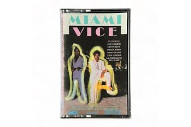 Various - Miami Vice : Music From the TV Series (1985) Cassette Tape NEW Sealed
