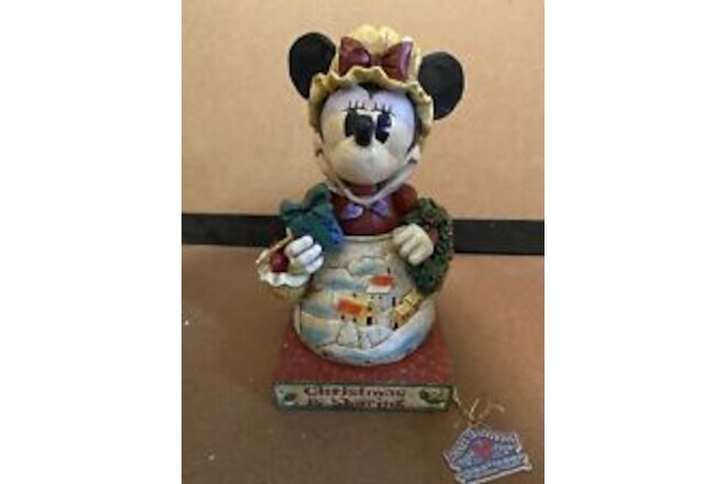 Jim Shore Disney Showcase Collection “Heartwarming Holiday” Minnie Mouse 2006