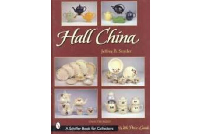 Hall China Ref Book Autumn Leaf  Silhouette Chinese Red