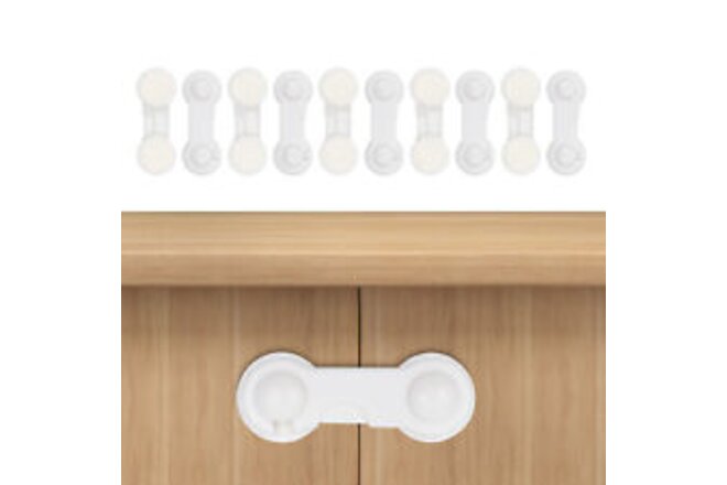 10PCS Baby Child Kid Box Drawer Cupboard Cabinet Wardrobe Door Safe Safety Lock