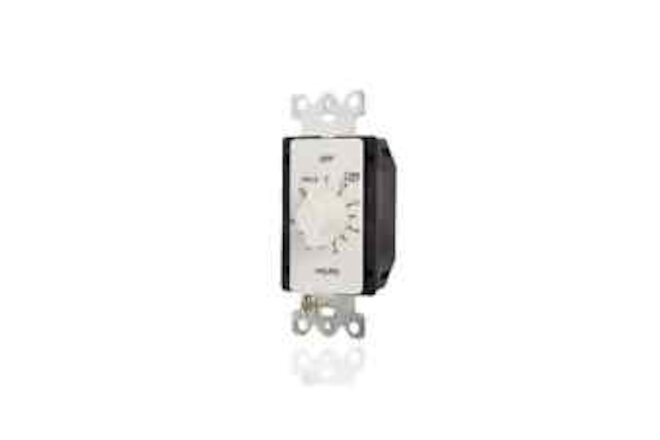 TORK 20 Amp 12-Hour In-Wall Auto-Off Spring Wound Timer White A512HHW