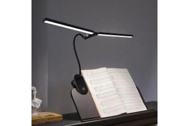 Led Music Stand Lights Clip on Rechargeable Battery Operated Piano Light for ...