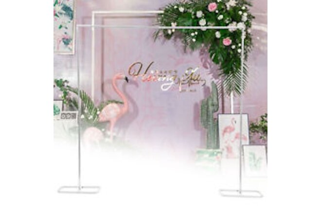 Metal Arch Rack Wedding Flower Vine Balloon Display Frame Stand Party Decor US