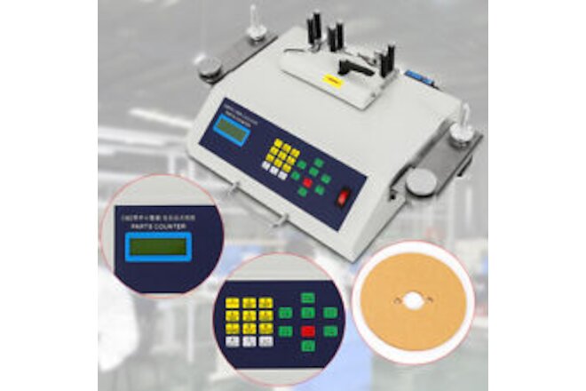 Automatic Counting Machine SMT SMD Parts Component Counter +Leak-detection LCD