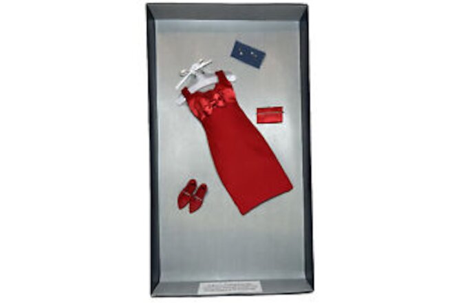 Princess Diana Franklin Mint High Fashion Red Dress With Bow Ensemble