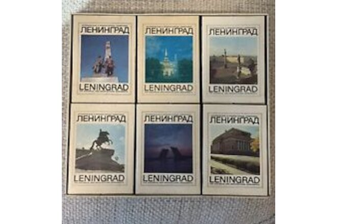 1980’s USSR Leningrad, Russia. Wood Matchboxes. New, Never Used.