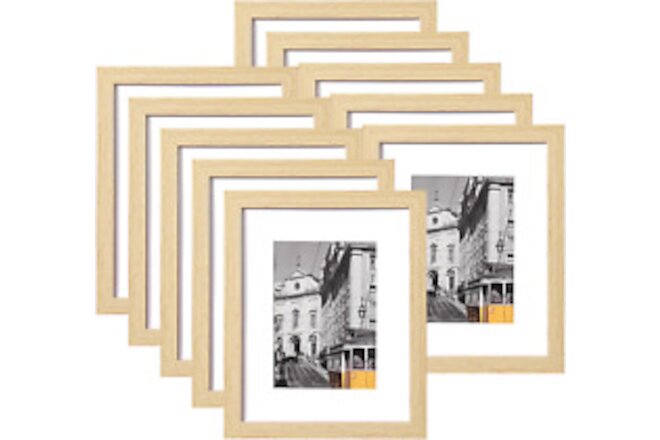 8X10 Picture Frames Set of 10, Picture Frame Collage Wall Decor Display 5X7 Phot