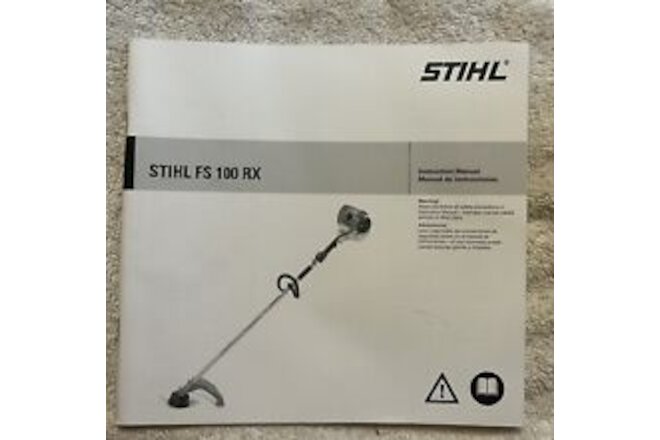 Genuine STIHLFS 100 RX Trimmer Owners Users Manual NEW FAST FREE SHIPPING