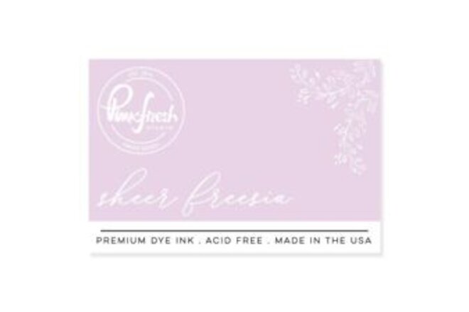2 Pack Pinkfresh Studio Premium Dye Ink Pad-Sheer Freesia PFDI-066
