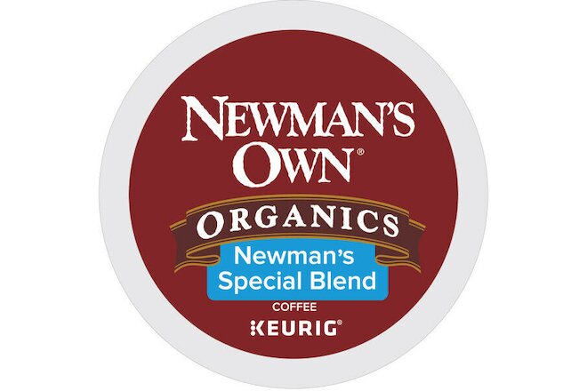 Newman's Own Organics Special Blend Coffee, Keurig K-Cup Pod, Medium Roast, 96ct