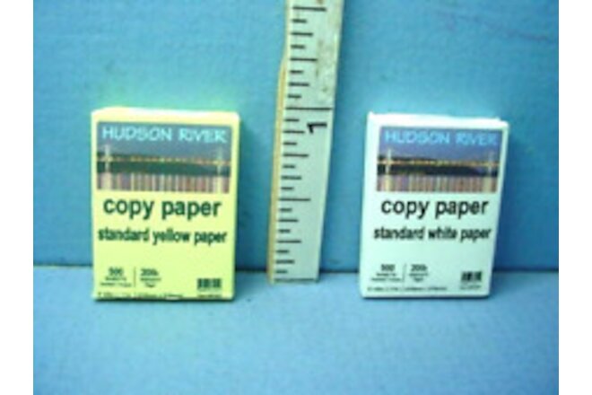 Miniature Copy Paper (2 diff) #56115W&Y 1/12th Scale