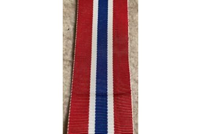 Ribbon for the Maldives Distinguished Order of Ghazee - 3rd cl. medal - 1996