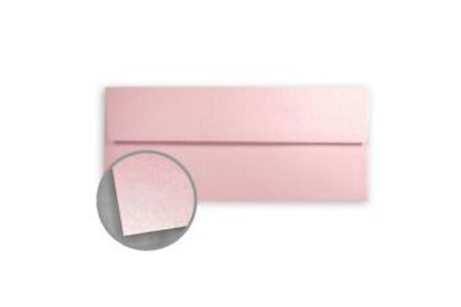 NEW STARDREAM Shimmering Rose Quartz Envelopes #10 9.5" x 4 1/4" 25/pk 81lb text