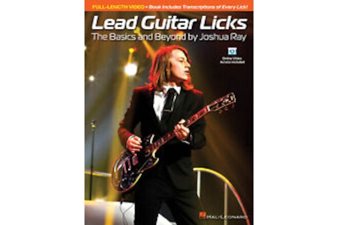 Lead Guitar Licks Joshua Ray Lessons Learn Play Tab Book Online Media Video