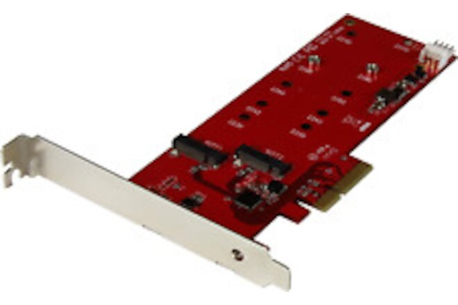 2X M.2 SATA SSD Controller Card - Pcie - PCI Express M.2 SATA III Controller - N