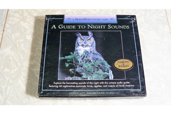 NorthWord Nature Guide to Night Sounds Cassette Tape & Booklet Identification