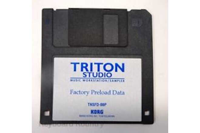 Korg Triton Studio Factory Preload Data Disk