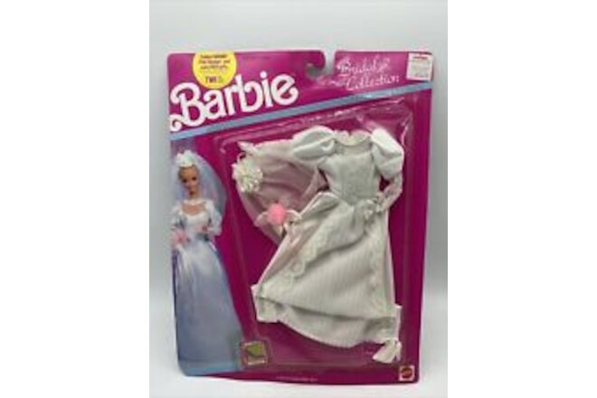 Vintage 1990 Barbie Bridal Collection wedding dress #779 New In Package