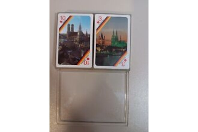 Vintage "Deutschland" Two Decks of Souvenir Photos Playing Cards Germany