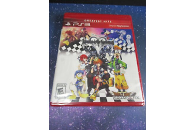 New Sealed Kingdom Hearts HD 1.5 Remix Greatest Hits SquareEnix PS3 Playstation
