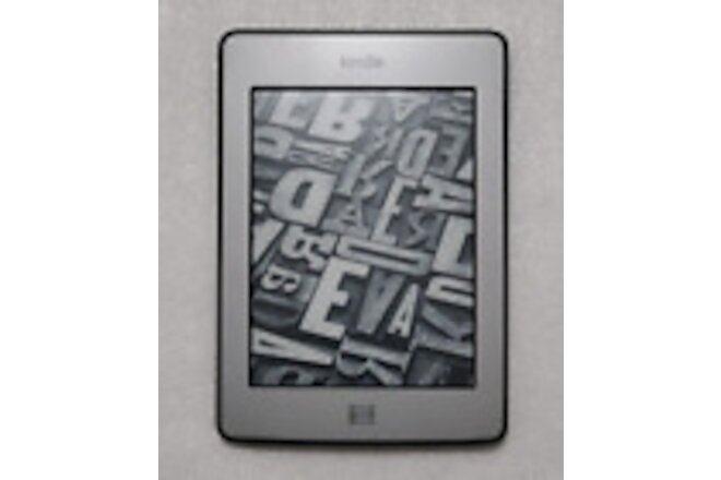Amazon Kindle Touch 4th Gen Wi-Fi 4GB 6" D01200 E-book Reader - Gray - #003