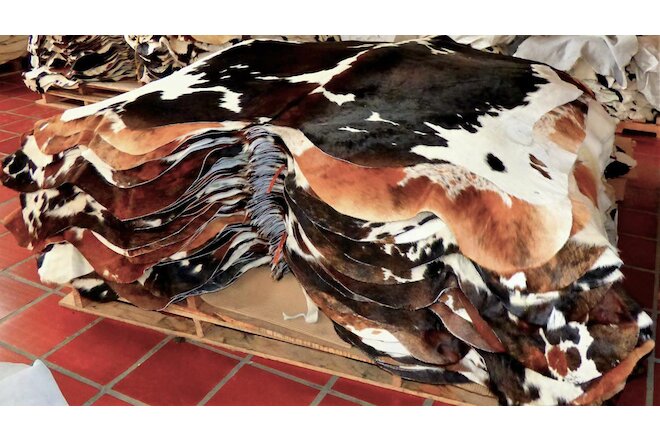 NEW Cowhide Rug Value Combo Sets Large Size 15 Pcs - Your Own Selection! $57