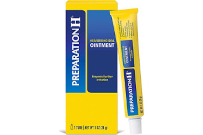Preparation H Hemorrhoid Ointment, Itching, Burning and Discomfort Relief - 1 Oz