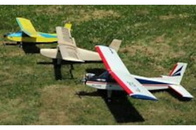 Alize 4-channel RC 60" Wingspan R/C Model Airplane Printed Plans &Templates